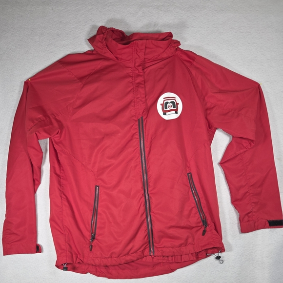 Target Red Windbreaker Jacket - Picture 1 of 7